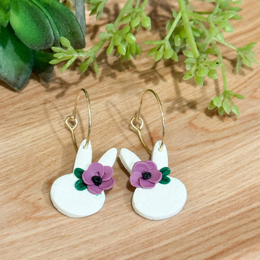 Dainty Bunny Earrings